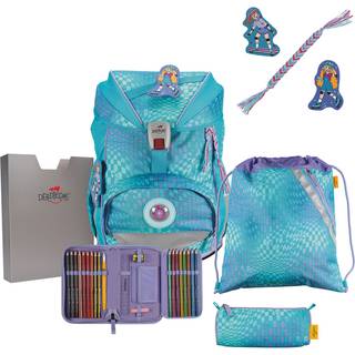 DerDieDas ErgoFlex Exklusiv LED Active Schulrucksack-Set