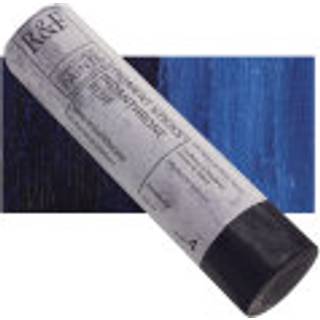 R&F Håndlavede maling - Professionel oliepigmentpind Indanthrone Blue 100 ml
