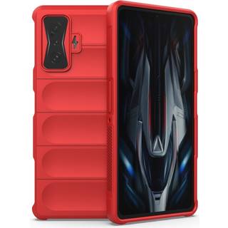 Xiaomi Poco F4 GT Fleksibelt Plastik Cover - Rød