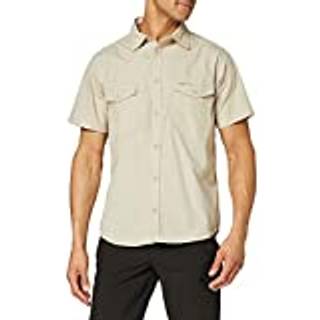 Craghoppers Kiwi Kurzarm Hemd Skjorte Herrer størrelse M farve beige