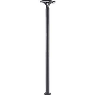Lindby LED-udendørslampe Keily, cirkel, antracit, metal
