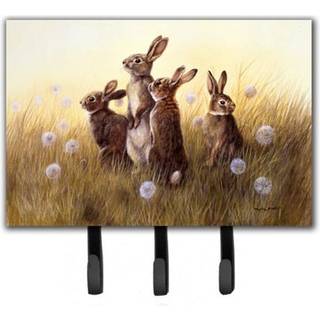 """" Carolines skatte kaniner i mælkebøtterne snor eller nøgleholder BDBA0144Th68 Triple Multicolor """"