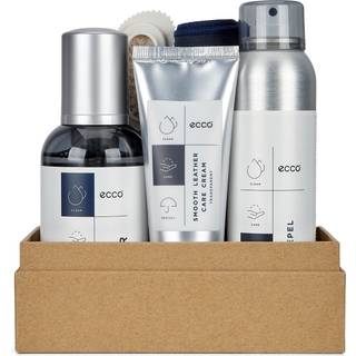 ECCO Shoe Care Kit - Plejesæt til lædersko - Transparent - Size: 15X8,7X19 cm (UK 5.91x3.43x7.48 in)