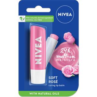 Nivea Lip Soft Rose Blister Pack