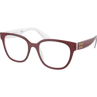 Miu Miu MU02VV 10D1O1 52 Briller Kvinder Rød - Red White - 52mm