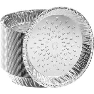NOCRY Premium engangs tærtepander (50 pakke) - folie aluminium pie pander 9 tommer eller engangs tærte dåser til bagning af lækre tærter eller sp