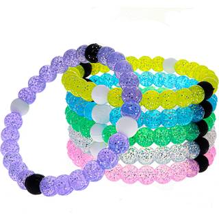 Fr? sac 6 beaded armb?nd til teen piger glitrende glitter armb?nd pakke s?de armb?nd til b?rn teen vsco pige ting f?dselsdagsfest favoriserer til