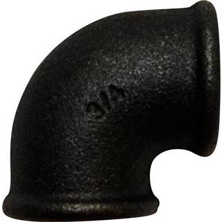 Vinkel Sort Mf/Mf 90Gr 3/8 Solar