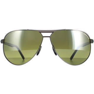 Porsche Design P8649 Polarized I 62 Solbriller Mænd Grå - Light Gunmetal Grey - 62mm
