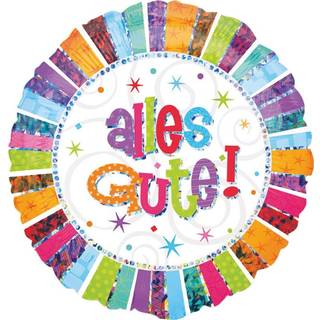 Folienballon alles Gute 45cm