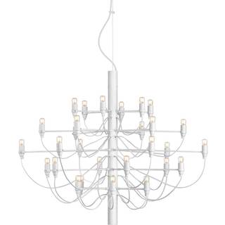 2097 / 30 Lysekrone Mat Hvid LED - Flos
