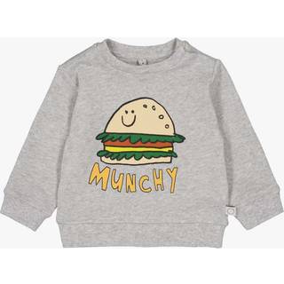 Stella McCartney Kids Baby printed cotton jersey sweatshirt - grey - M 9