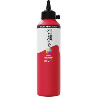 System 3 Fluid Acrylic - 500ml. Crimson