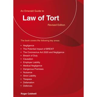 An Emerald Guide to Law of Tort