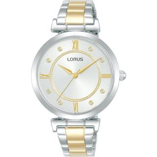 Lorus RG295VX9 Classic Sølvfarvet/Gul guldtonet stål Ø34 mm