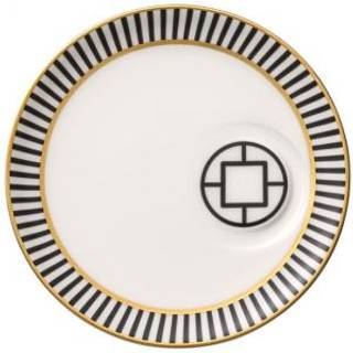 Villeroy & Boch Metrochic Espressounderkop - Kagetallerken & Desserttallerken Benporcelæn Sort - 1046521430