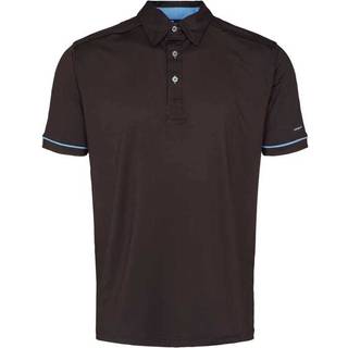 Barley Polo Anthracite/lightblue S