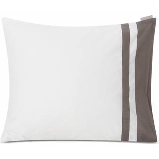 Lexington Hotel Sateen White/Charcoal Contrast Pudebetræk 65x65 cm