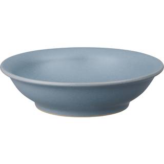 Impression Blue Medium Shallow Bowl -