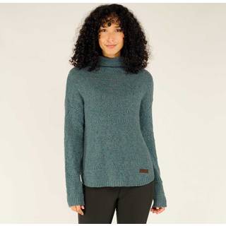 Sherpa Women's Yuden Pullover Sweater Merino sweatere Damer størrelse M farve turkis/grå