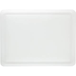 Dexas NSF Polysafe wienerbrød/skærebræt med brønd 15 x 20 tommer hvid