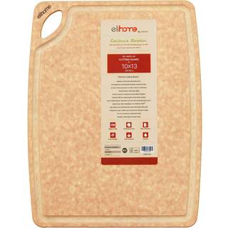 Elihome Classic Series Medium Cutting Board til Kitchen-Natural Wood Fiber Composite Elewasher Safe Miljøvenlig juice Grooves Ikke-Porous Reversi