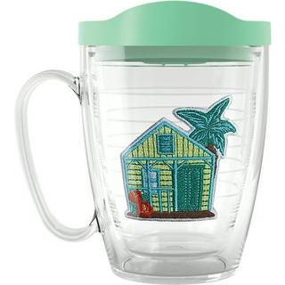 Tervis lavet i USA Double Walled Beach House Retreat Collection Isoleret Tumbler Cup holder drikkevarer koldt og varmt 16oz krus mojito hus