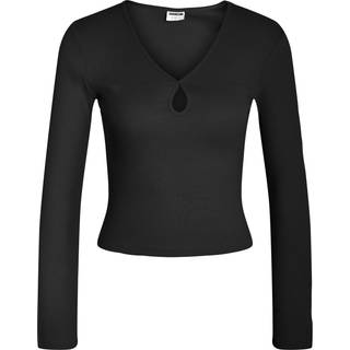 Maya Langærmet Bluse, Sort, S