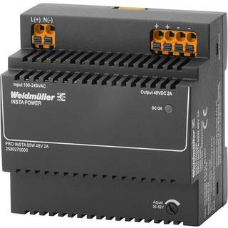 Weidmüller Strømforsyning pro insta 96w 48v 2a