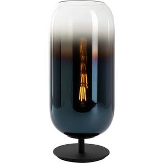 Artemide Designer bordlampe Gople Mini, Blå, Stue/spisestue, Glas, Design