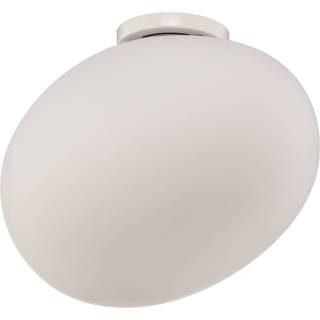 Foscarini Gregg media semi 1 væglampe, hvid