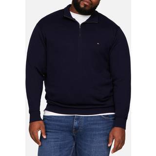Plus Half-Zip Jumper With Cashmere