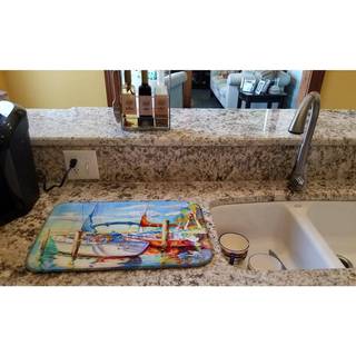 """" Carolines skatte tårnhøje q sejlbådskål tørringsmåt 14 """" """" x 21 """" """" """"