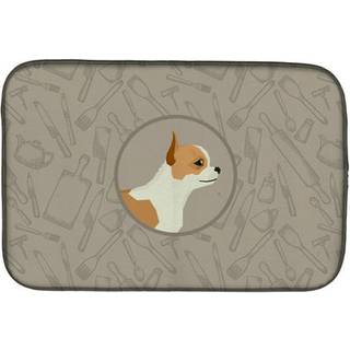 """" Caroline's Treasures CK2177DDM Chihuahua i køkkenvasketørringsmaterne 14x21 multicolor """"