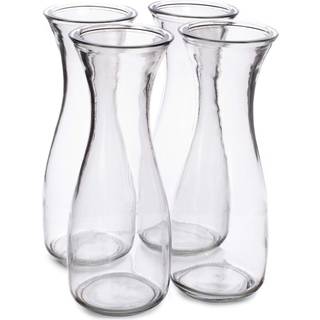 34 oz (1 liter) Glas Carafe Beverage Flasker 4 -Pack - Vandkastere Vindekanter Blandede drikkevarer Mimosas Centerpieces Arts & Crafts - Restaura