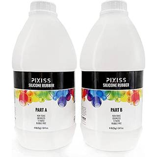 Silikoneform, der fremstiller kit flydende silikone gummiboblefrit gennemskinnelig klar skimmel, der fremstiller silikoneblandingsforhold 1: 1-st