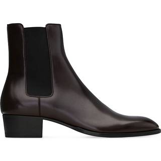 Saint Laurent Wyatt leather Chelsea boots - brown - EU 42