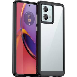 SKALO Motorola Moto G84 5G Farve Bumper Cover - Sort