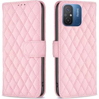 SKALO Xiaomi Redmi 12C 4G BINFEN COLOR Quiltet Pung - Pink