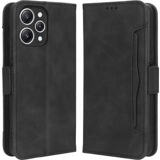 SKALO Xiaomi Redmi 12 4G/5G 6-RUM Pungetaske - Sort