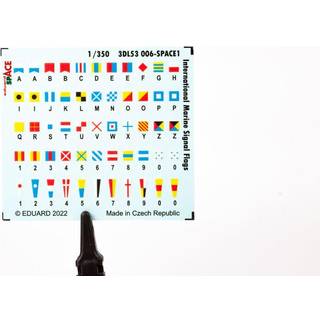 International Marine Signal Flags SPACE for