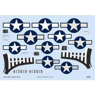 P-51D-5 8th AF 1/32 for TAMIYA/REVELL