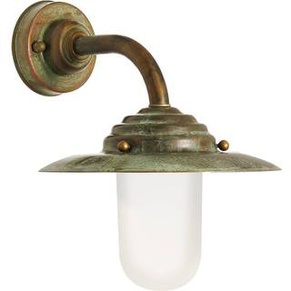 Moretti Luce Udendørs væglampe ANTIQUE, dæmpbar, Kobber, Messing, Herregårds/rustik