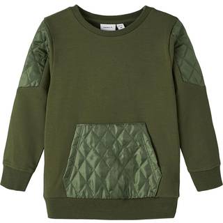 NAME IT Sweatshirt Leslie Rifle Green