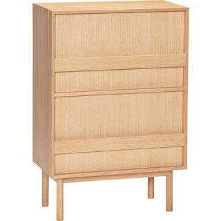 Hübsch Forma Skab 48x90 Cm - Skabe og vitrineskabe Eg Nature - 881905