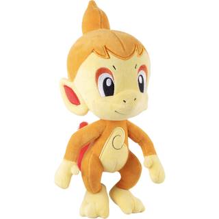 Pok?mon 8"""" Chimchar Plys - Officielt licenseret - Kvalitet og bld ildtype Pokmon udstoppet dyrelegetj - Scarlet & Violet - Fantastisk gave ti