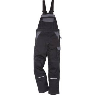 Kansas 100806 Icon Overalls / Arbejdsoveralls Sort/grå D116