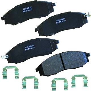 Bendix Premium SBC830 keramiske bremseklodser foran til Nissan Frontier 2004-2003 Xterra 2004-2000