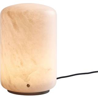 Carpyen Bordlampe Capsule, dæmpbar, Creme/amber, Stue/spisestue, Gips/ler, Design