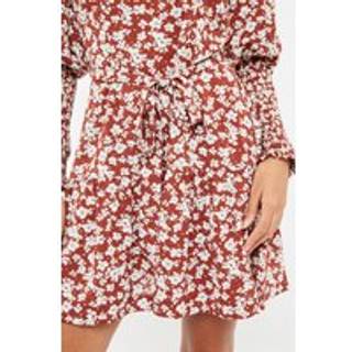 Louche Daphne Pretty Woman Print Statement Sleeve Mini Dress